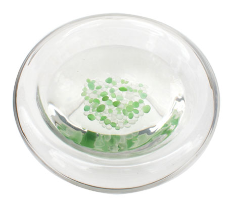 NovicaアーティザンCraftedクリアグリーンガラスのセットリサイクルメガネ、15オンス円錐形´ ( 6 )並行輸入